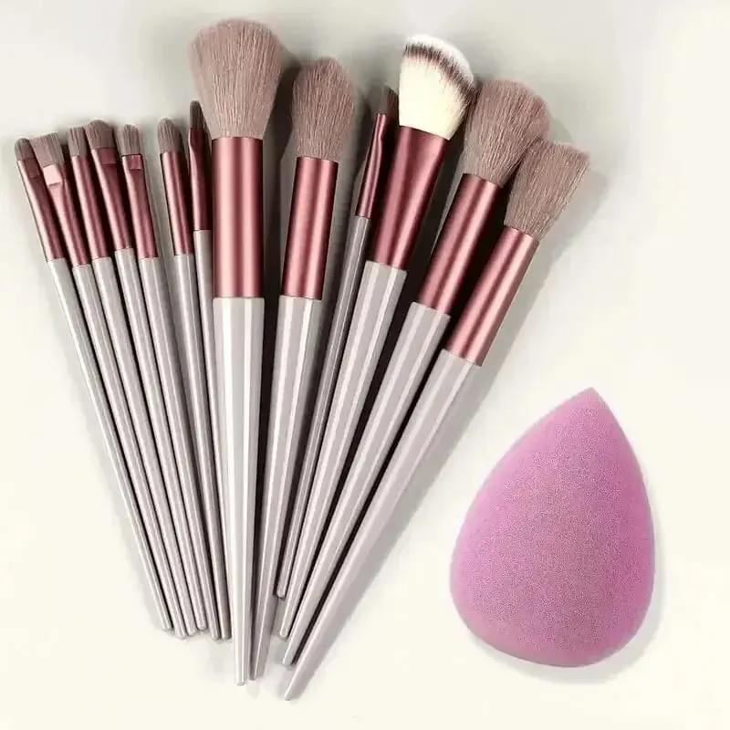Professional Makeup Brush Set - Soft Fluffy Cosmetic Brushes for Foundation Powder Eyeshadow & Blending Beauty Tools — image 20