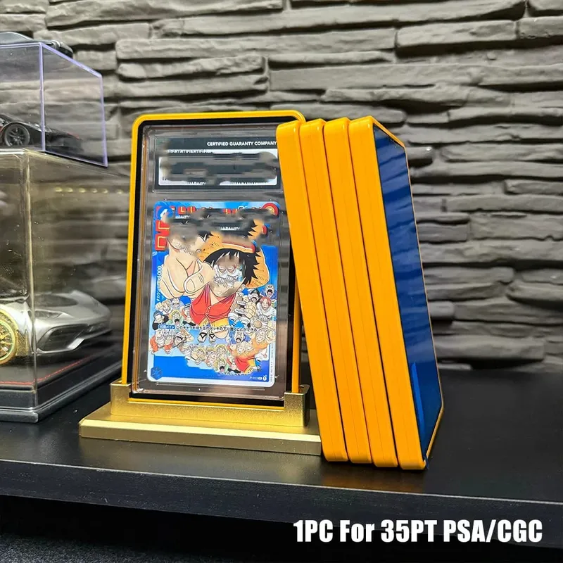Multicolor Gradient Color Aluminum Alloy Trading Card Protect Holder Metal Case For 35PT PSA CGC Graded Card — image 29