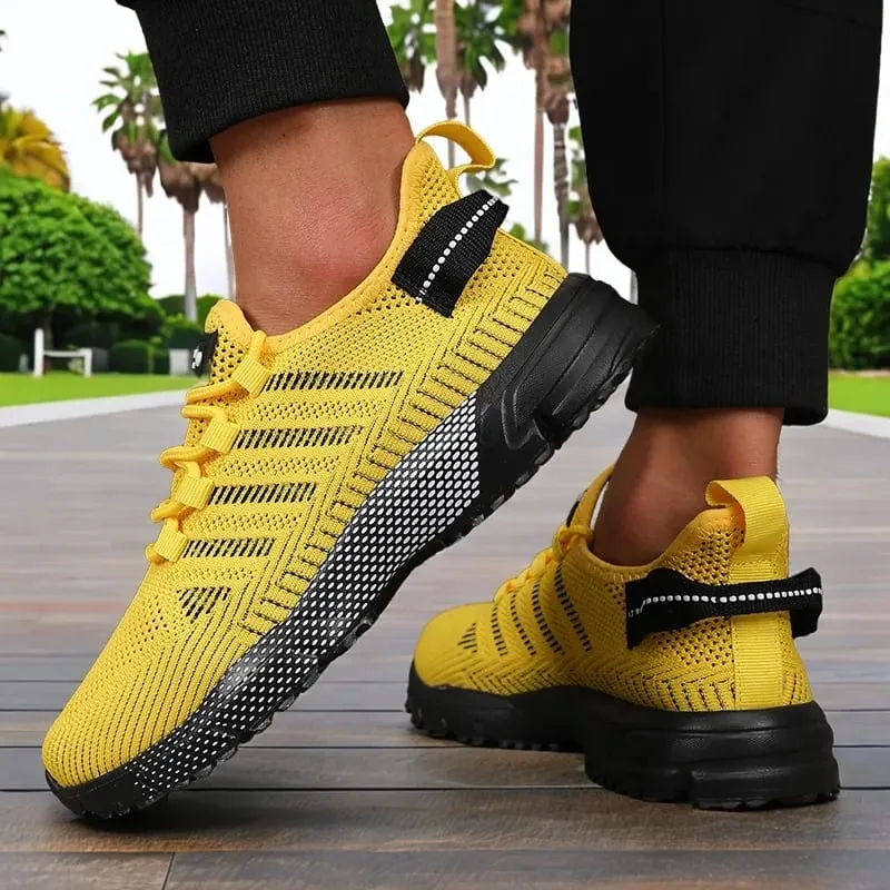 New Men's Sneakers Thick Sole Comfortable Casual Shoes Lightweight Breathable Fashion Running Shoes Luxury Male Tenis Masculino — image 7