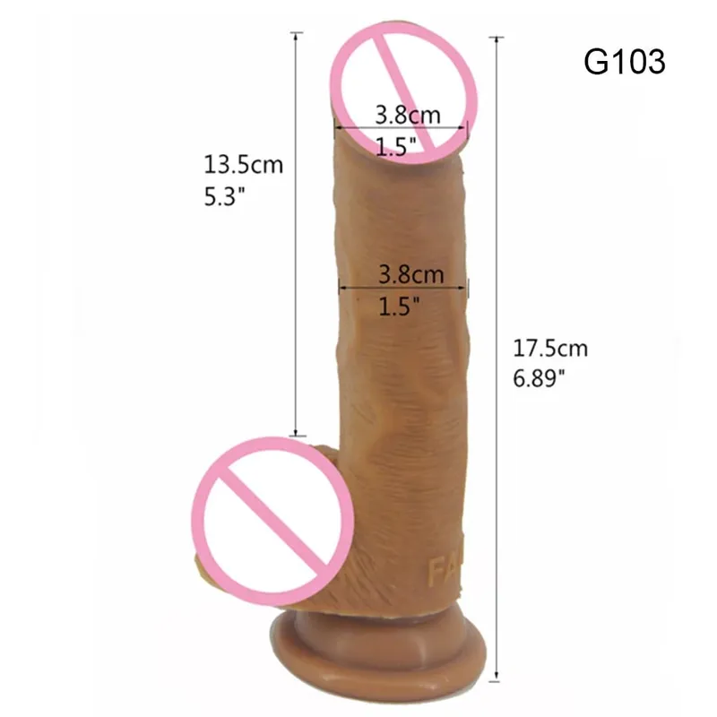 Silicone Lifelike Double Layers Ejaculating Penis Squirting Long Dildo With Sucker Anal Sex Toys For Men Women Masturbator — image 12