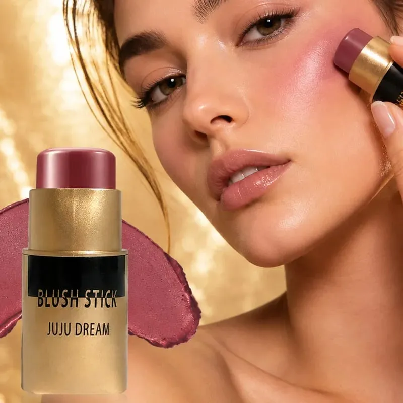 Lip Gloss and Blush Stick Set Waterproof Long Lasting Makeup Combo — image 8