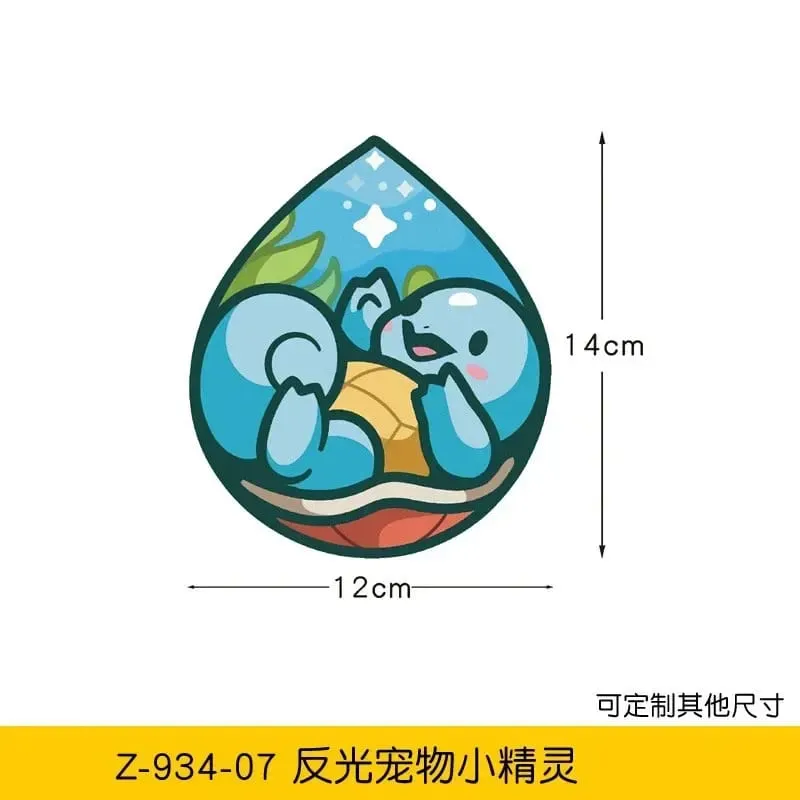 20 Arten Pokemon-Autoaufkleber, Anime-Figur, Pikachu, Gengar, Eevee, Charmander, niedliche Cartoon-Puppe, kreative Aufkleber, Geburtstagsgeschenke — image 20