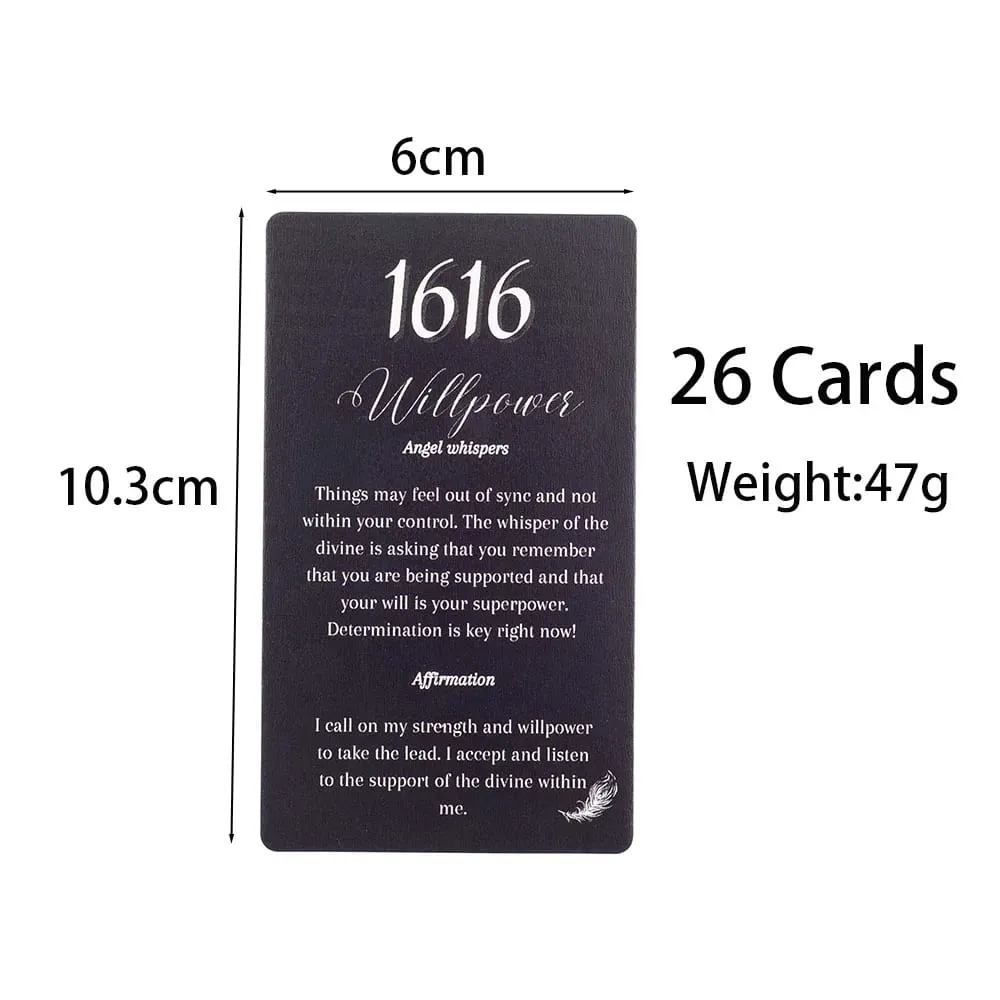 26 Cards Angel Whisper Tarot Cards English Version Board Game Divination Oracle Deck Card Game 10.3*6Cm — image 6