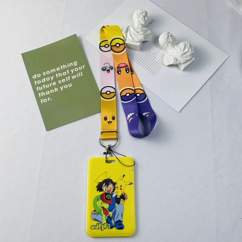 Cute Couples Lanyard For Keys Chain Credit Card Cover Pass Mobile Phone Charm Straps ID Badge Holder Key Accessories Gifts — image 11