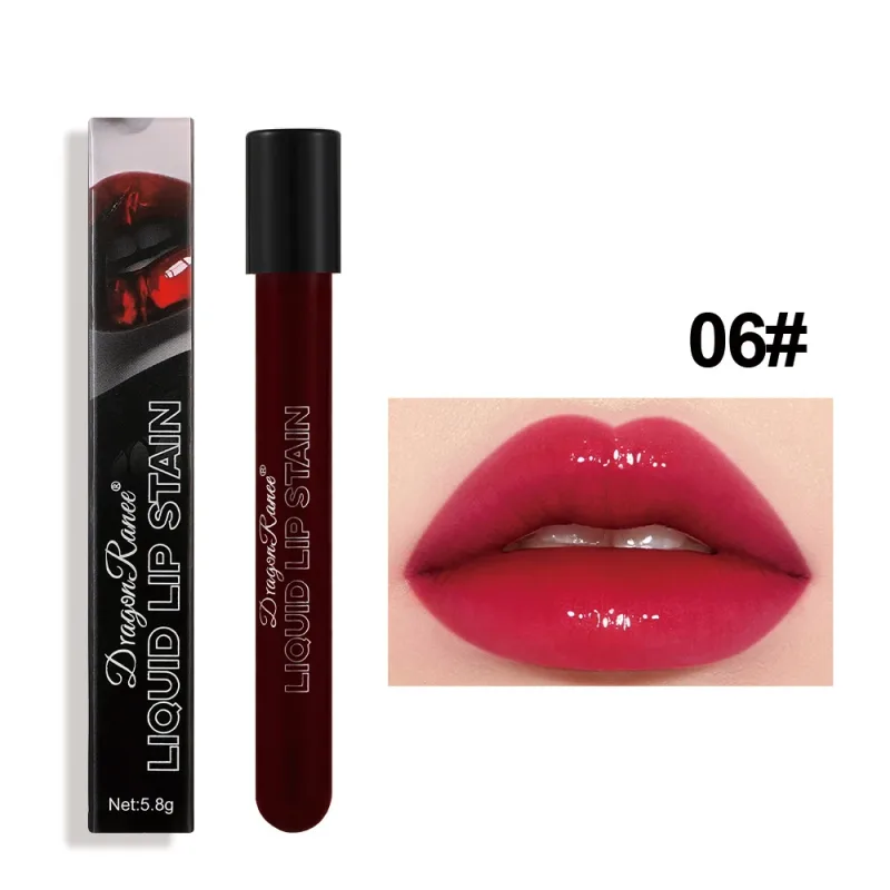 Mirror Lip Gloss Long Lasting Not Fade Lip Tint Water Gloss Glass Lipstick Blood Plasma Lips Makeup Halloween Lip Stain Cosmetic — image 8