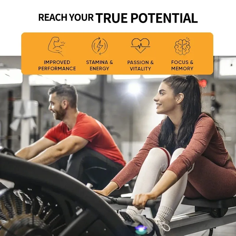 Ginseng + Ginkgo Biloba Extract Capsules - Helps Improve Energy and Vitality Anti-aging Memory Brain and Vision Health — image 4