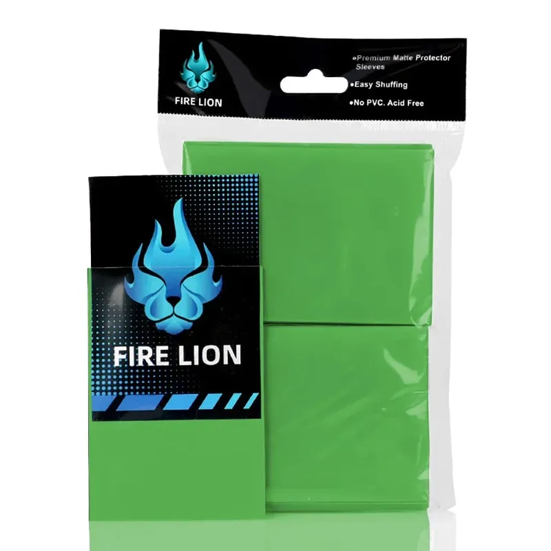 62x89mm 100PCS/Set Solid Matte Trading Card Sleeves Top Loading Japanese Size Card Protector for YGO