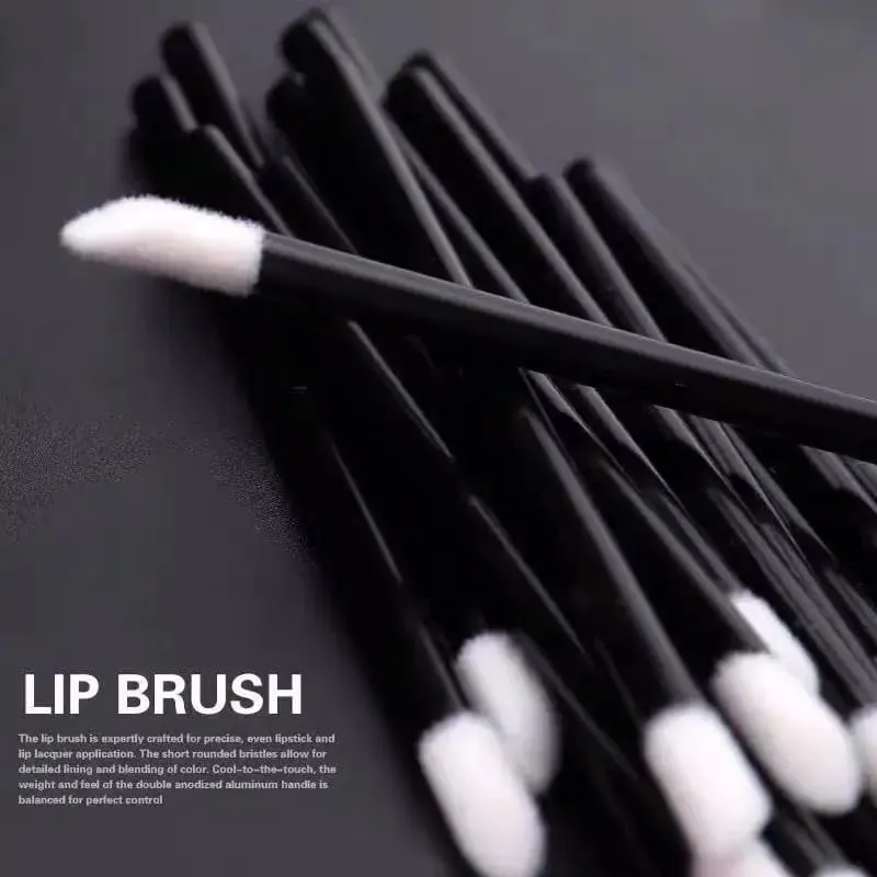 Wholesale 250/500/1000Pcs Lip Brushes Mascara Wands Applicators Cleaning Cosmetic Lipstick Micro Brushes Makeup Tools in Bulk — image 4