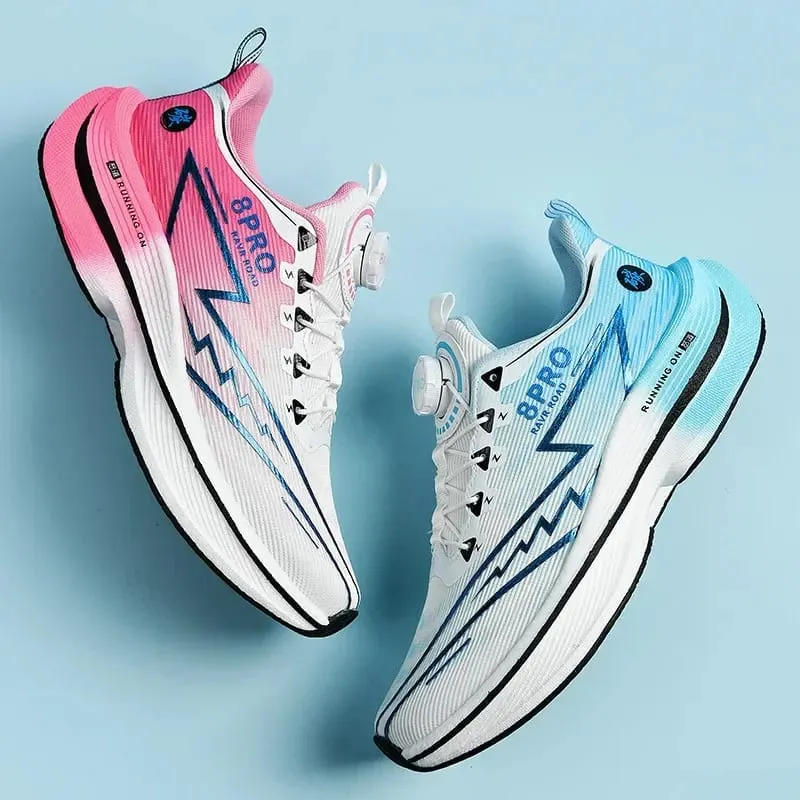 Carbon Plate Marathon Running Shoes Men Women Breathable Lightweight Shock Absorbing Non Slip Sports Sneakers — image 10