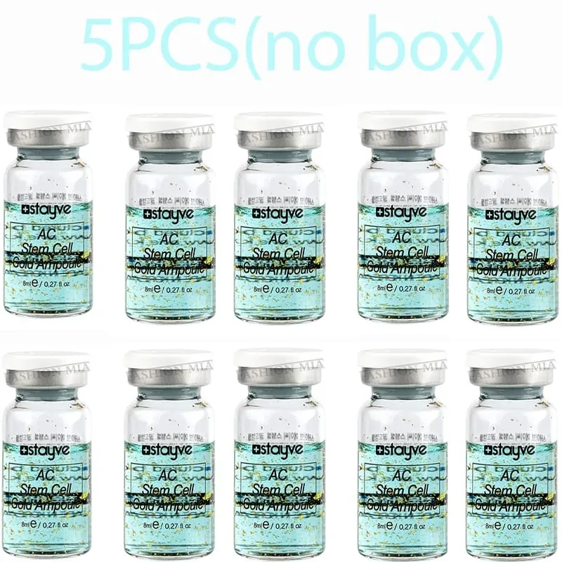 Stayve BB Cream Glow AC Stem Cell Gold Ampoule Serum Niacinamide&Vitamin E Skin Moisturizing Facial Care Starter Kit Daily Use — image 7
