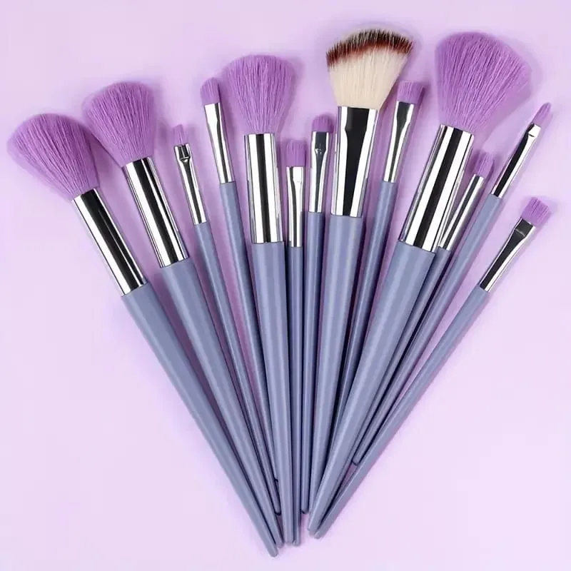 13 Stuks Make-Up Kwasten Set Zachte Pluizige Oogschaduw Markeerstift Concealers Borstel Blush Losse Poeder Borstel Mengen Vrouwen Beauty Tool — image 18