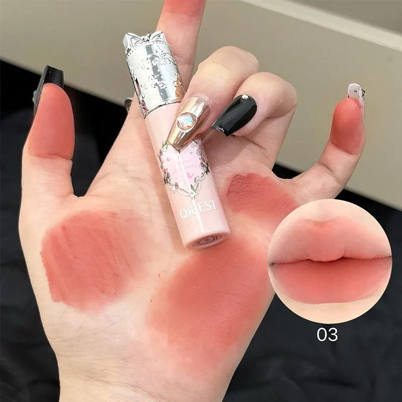 Matte Liquid Lipstick Moisturizing Lipgloss Long Lasting Lip Mud Soft Mist Silky Lip Stain Tint Natural Waterproof Makeup