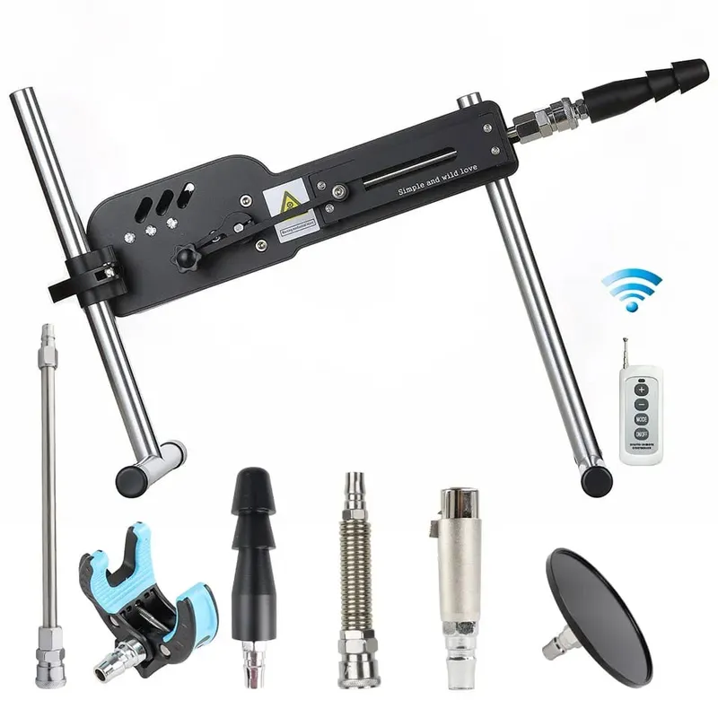 Upgrade Sex Machine with Remote Control Super Silent Ultra Adjustable Vac U Lock 30db 70W Love Machine with Free Big D