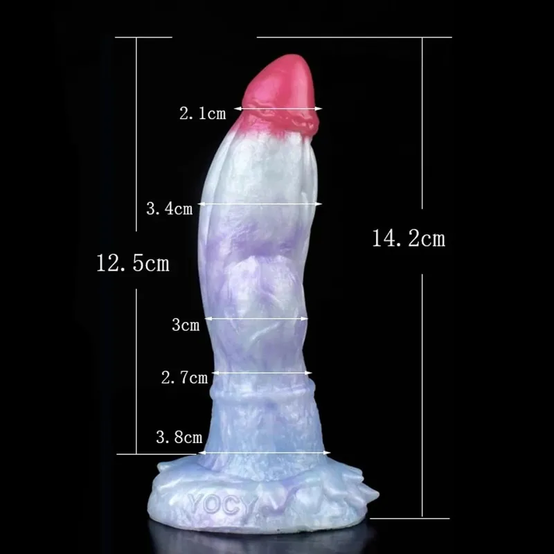 Mainan Seks Stimulator Vagina Anal Kepala Ganda Dildo Panjang Realistis 47Cm dengan Pengisap untuk Pasangan Lesbian Alat Dewasa Pria Gay