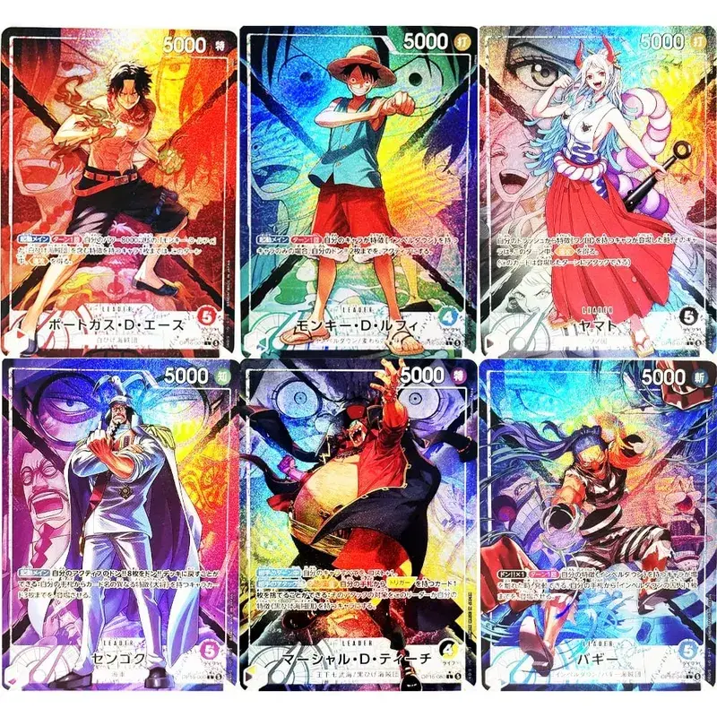 Komplet sæt One Piece Card Game SP sjældent kort komplet samling Højkvalitets DIY Replica Anime Foil Proxy Card [engelsk/japansk]
