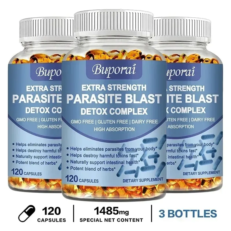 Parasite Blast Detox Complex - Eliminate Parasites Supports Intestinal Cleansing Enhance Immunity Promote Digestion — image 11