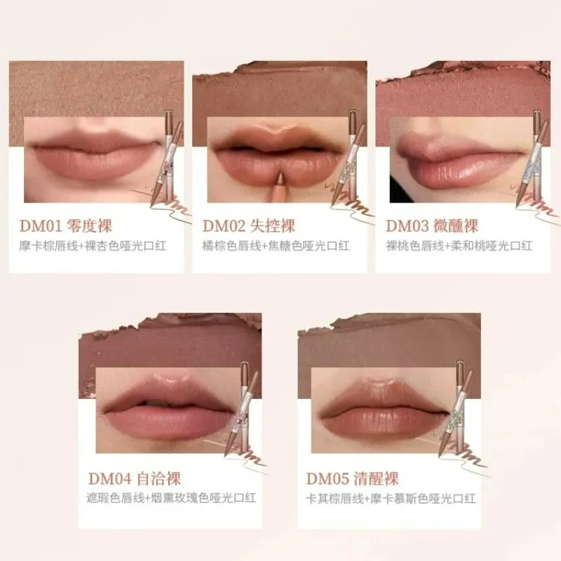 Cheeryep Qianyan Double-headed Lipstick 16Color Eye Shadow Matte Stain Eye Blusher Makeup Kit Gift — image 7
