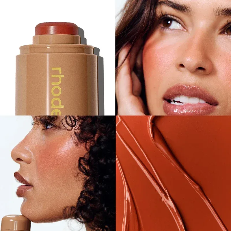 Latest Makeup 3D Face Contouring Pocket Bronze Contour Stick Easy To Push Away Soft Fog Matte Powder Blusher Stick Cosmetics — image 24