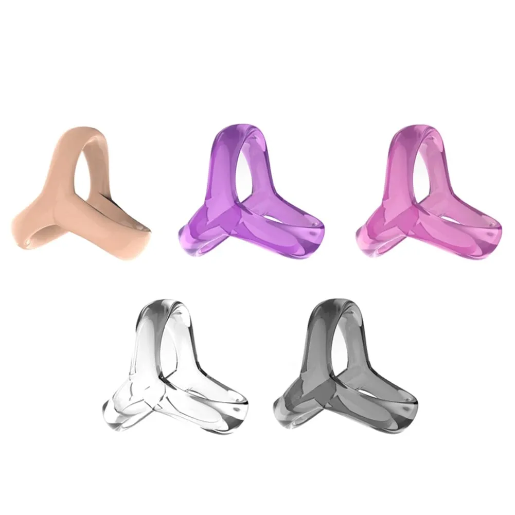 Sex Semen Lock Penis Ring For Men Adult Couples Chastity Delay Ejaculation Cock Ring Stretcher Erectile Men Rings Penis Sex Toys — image 2