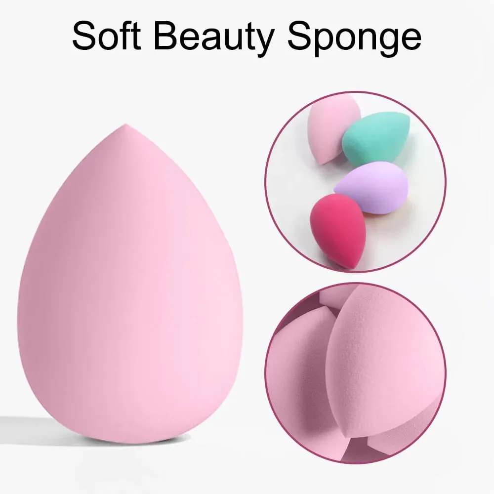 3-20PCS Makeup Brushes Set Eye Shadow Foundation Blush Highlighter Concealer Brush Female Beauty Tool Beauty Sponges Thumb Puffs — image 3