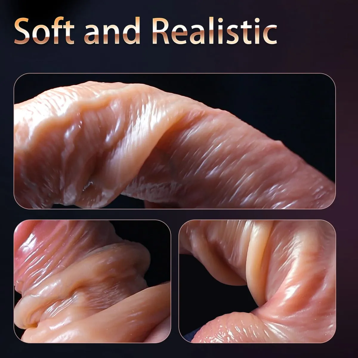 Strapon Big Penis Realistic Dildos Skin Sliding Foreskin Testicles Dildo Anal Vaginal Dick Plug Adult Sex Toys for Women