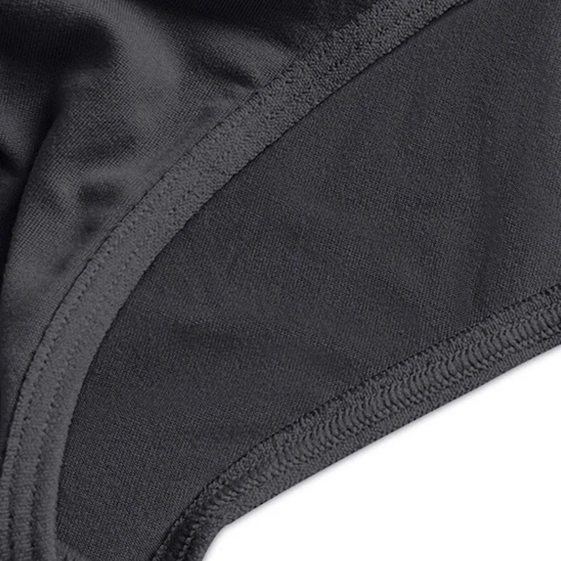 Random 5Pcs/set Men's Briefs Sexy Letter Waist Underwear Casual Comfortable Breathable Briefs Solid Color Underpants Men Panties — image 11