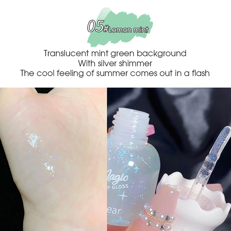 Butterfly shaped milk can lip balm moisturizes and moisturizes the mirror surface with a shimmering and pouty lips — image 7