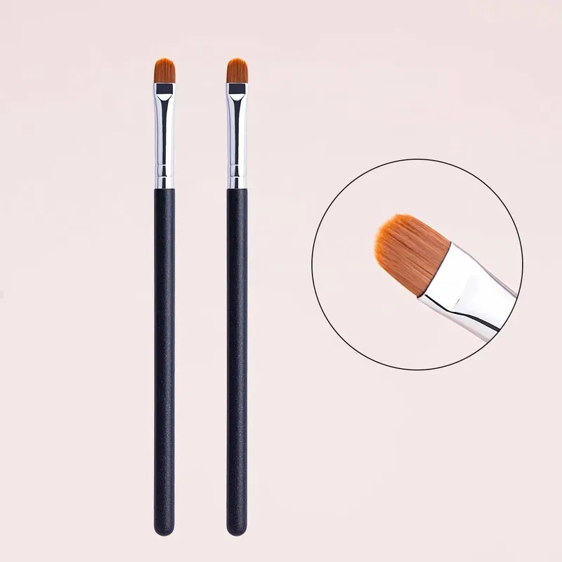 Oblate The Line Brush Ultra-thin Lip Line Eyebrow Concealer Brushes Detail Concealer Makeup Tool Lip Brow Contour The Line Brush — image 8