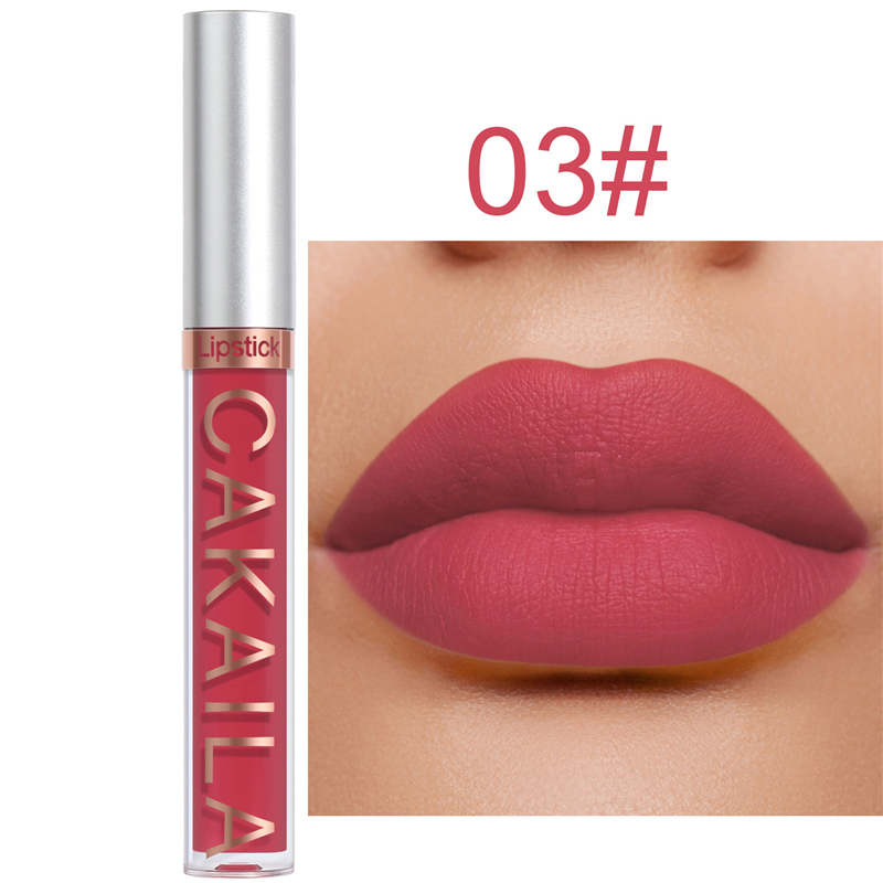 18 Color Waterproof Matte Velvet Lip Glaze Lasting Silky Liquid Lipstick Not Easy To Fade Lip Gloss Makeup Sexy Lip Tint