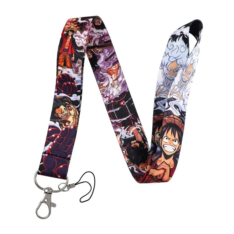 Zoro Lanyard Anime Pirate Card Holder Neck Strap for Key ID Card Phone Straps Badge Holder Keyrings Cosplay Accessories Gifts — image 8