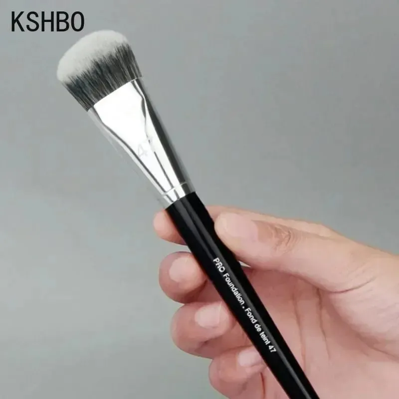 Professional Foundation Brush 47/52 Broom Head Liquid Foundation Shadow Repairing Brushes Women Face Base Makeup Tools