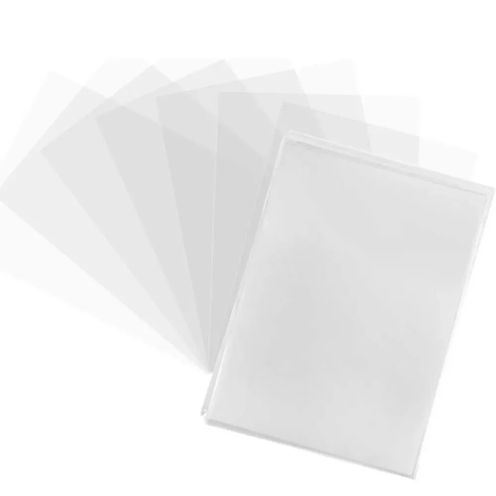 500 นับ Clear Penny Card แขนพลาสติก Trading Card สำหรับมาตรฐาน Pokemon MTG เบสบอลการ์ดเกมกีฬา — image 2