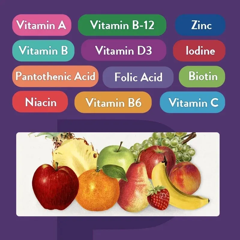 Multivitamin Gummies - Enhances Energy Levels Immune Support Antioxidant - with Vitamins and Minerals — image 5