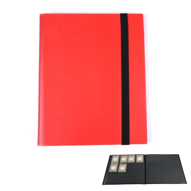 Premium Multi-Pocket Trading Card Binder-Holds 160/360/480 Cards-Durable PP Cover-Ideal for Basketball Soccer and Sports Cards