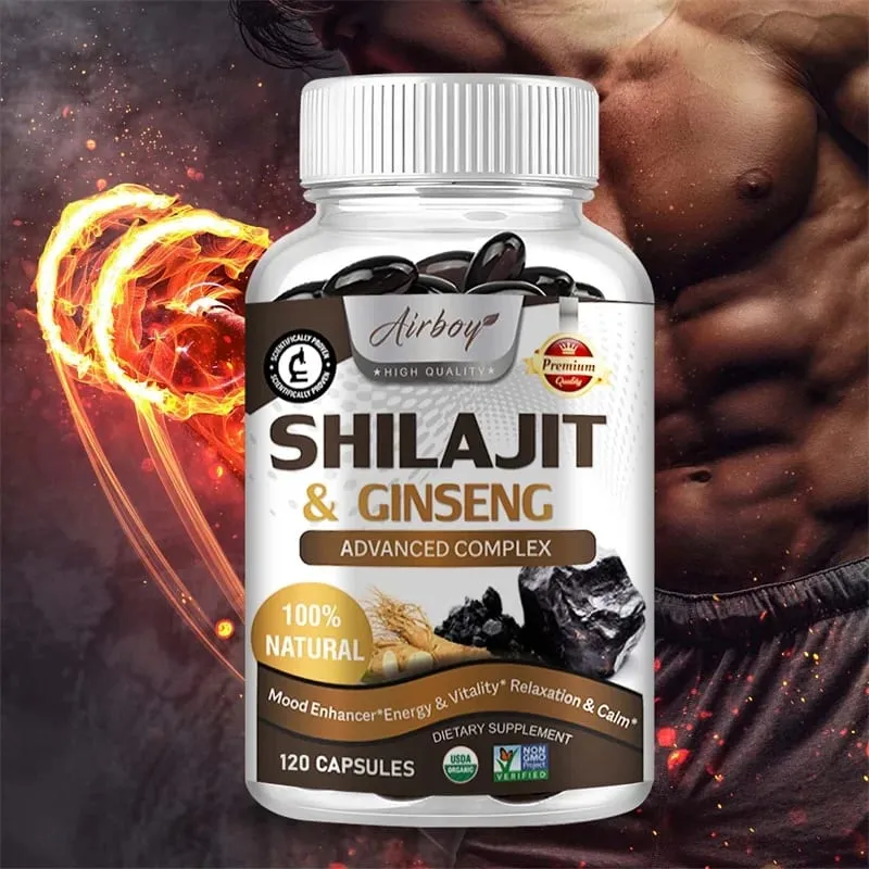 Shilajit - Energy Boost Enhanced Performance Promote Heart and Blood Circulation Health — image 1