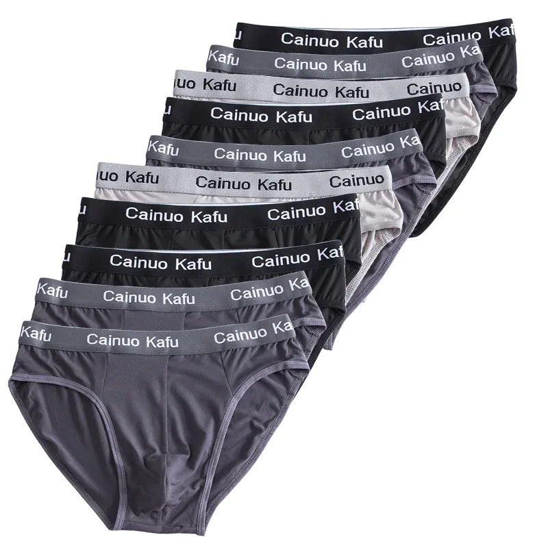 10pcs Mens Underware Breathable Comfortable Mens Briefs Sexy Soft Male Underwear 7XL Plus Size Men Briefs — image 1