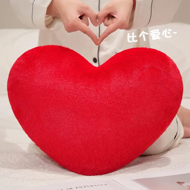 10/36CM Simulation Heart Shaped Plush Throw Pillow Soft Sofa Cushion Stuffed Plushie Toys Cute Small Pendant Valentine's Gifts — image 7