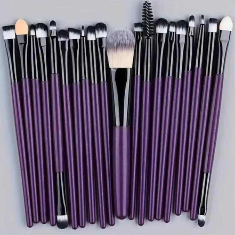 20Pcs Makeup Brush Set Eyeliner Brush Blending Brush Makeup Brushes for Cheeks Eye Cosmetic Foundation Brush Make Up Brushes Set