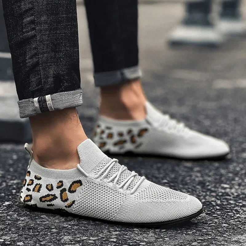 2024 Breathable Men Vulcanized Shoes New Lightweight Couple Flats Soft Mesh Men's Casual Shoes Outdoor Driving Footwear 36-47 — image 6