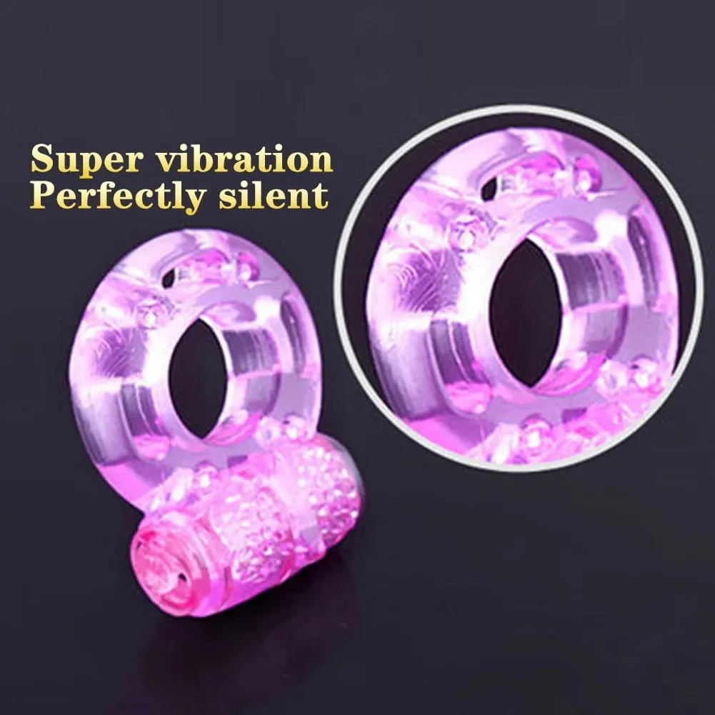 Men Vibrator Ring for Penis Cock Extender Ring Delay Ejaculation Sex Man Toys Couple Sexy Toy Penis Ring Stimulate Vibration — image 3