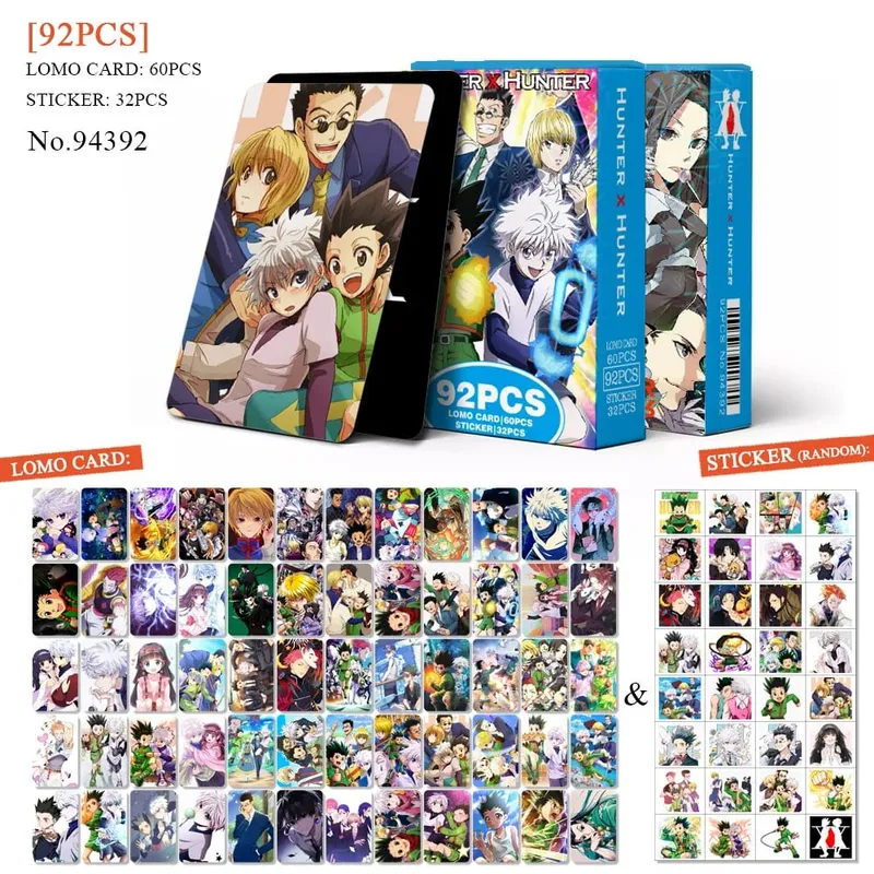 Anime atak tytanów‌ karta Lomo pocztówka zabawka Haikyuu aptekarz pamiętniki Honkai Star Rail karty kolekcjonerskie z naklejkami prezent
