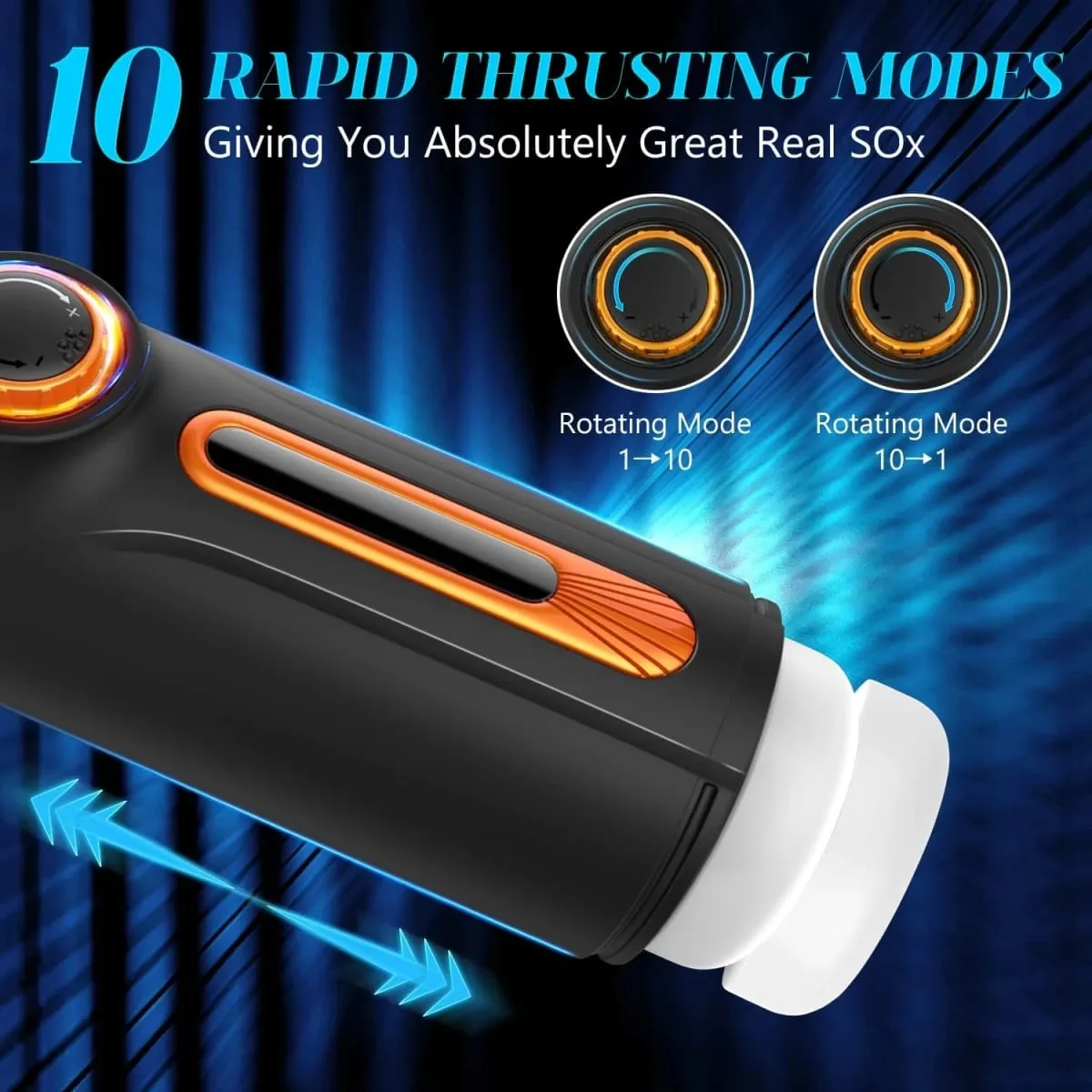 6 IN 1 Masturbation for Men Automatic Telescopic Sucking Blowjob Man Vibrator Masturbator Cup Pussy Real Vagina Sex Toys for Men — image 2