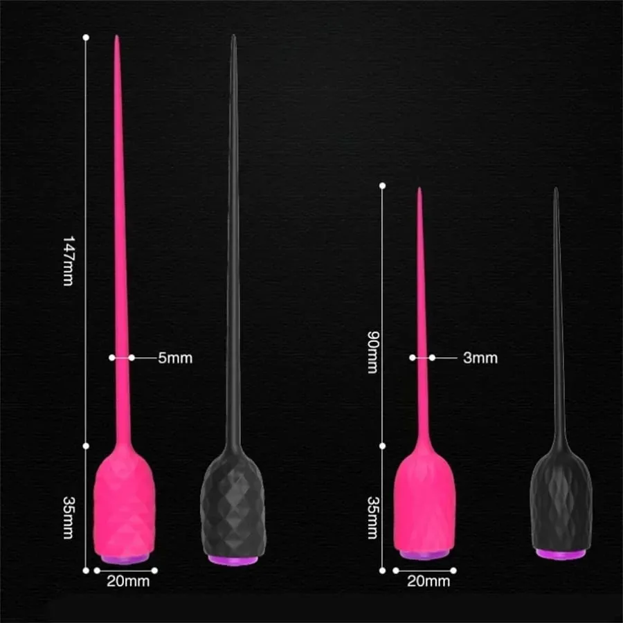 Long Urethral Catheter Vibrator Penis Plug Vibrating Urethra Sound Dilator Prostate Massager Male Masturbator Sex Toys For Men — image 5