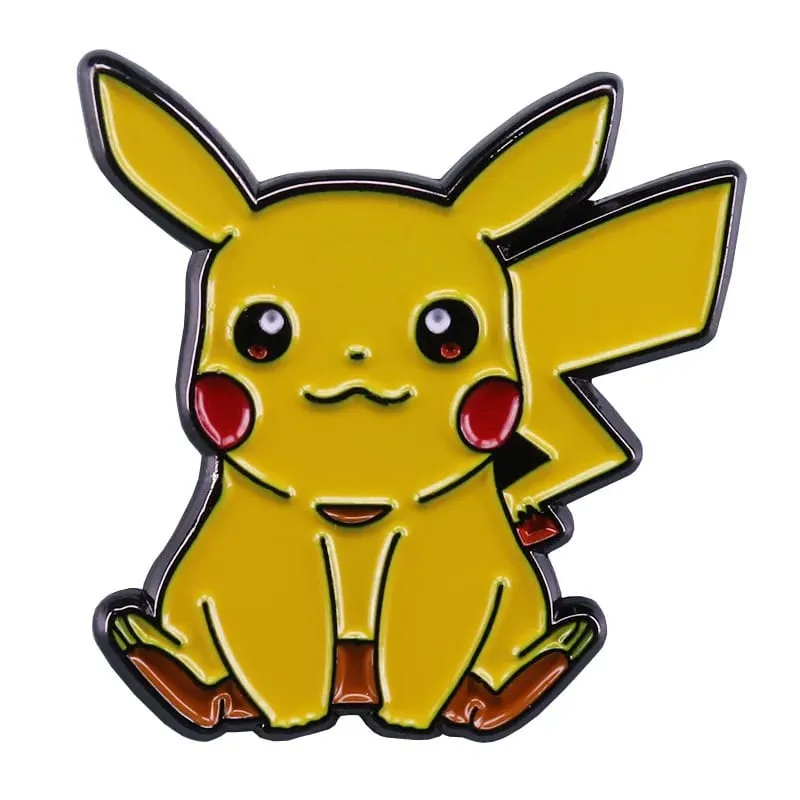 Pokemon Pikachu Mew Enamel Pin Badges Metal Pins for Backpacks Brooches Japanese Cute Lapel Jewelry Accessories Gfits