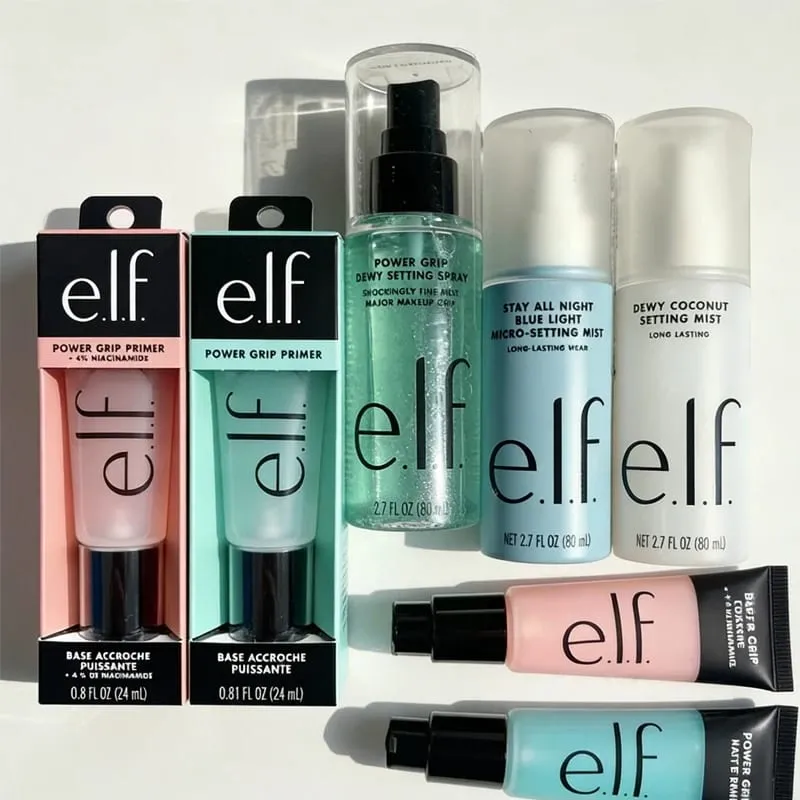 Luxury Hot ELF Power Grip Primer Gel Brightening Hyaluronic Moisturizing Lasting Face Brighten Contour Nature Makeup Cosmetics — image 2