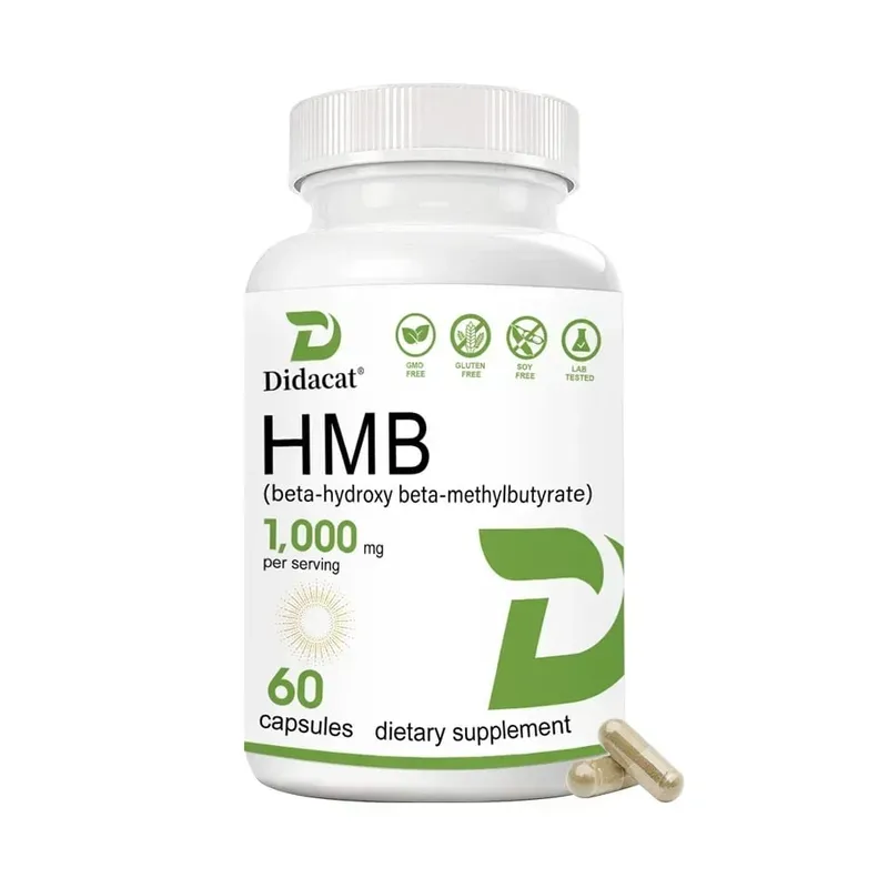 Super Strength HMB Supplement 1000mg per Serving with Vitamin D3 to Help Muscle Growth Lean Muscle Mass & Workout Recovery — image 9
