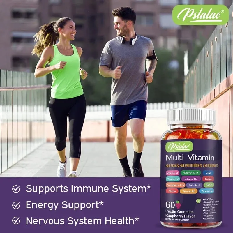 Multivitamin Gummies - with Vitamins and Minerals - Enhances Energy Levels Immune Support AntioxidantSupplements — image 5