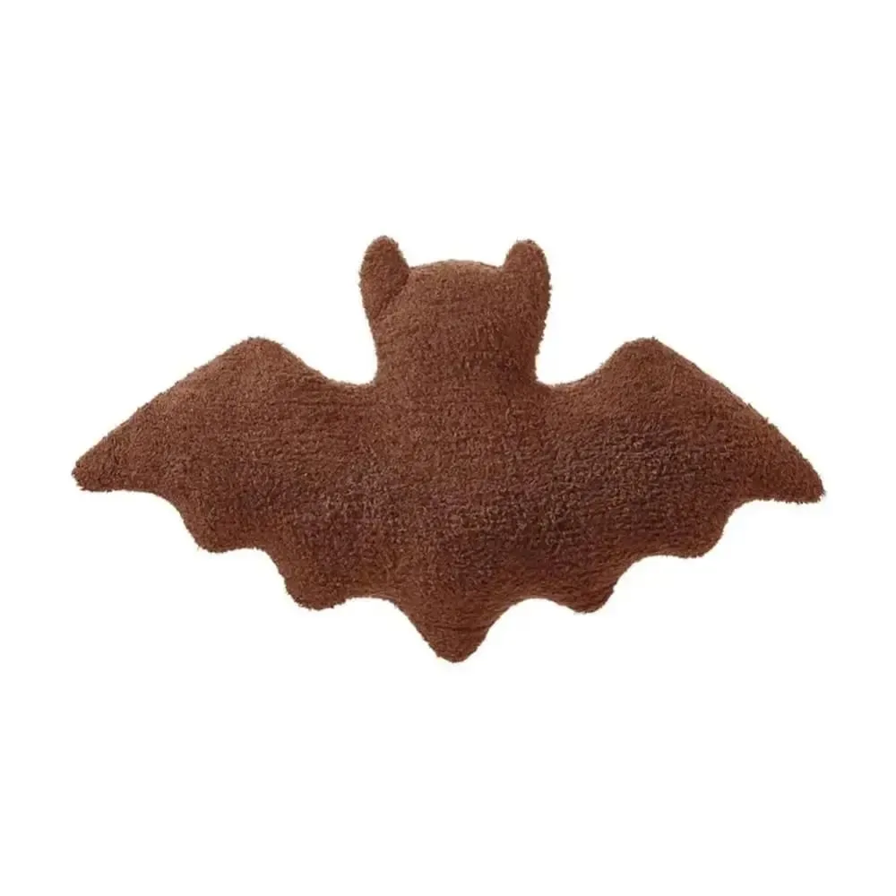 Materiale Flagermuspude Sort Hvid Brun Blødt stof Flagermusmodelleringspude Halloween-tema Gotisk Flagermus Halloween-dekoration — image 3