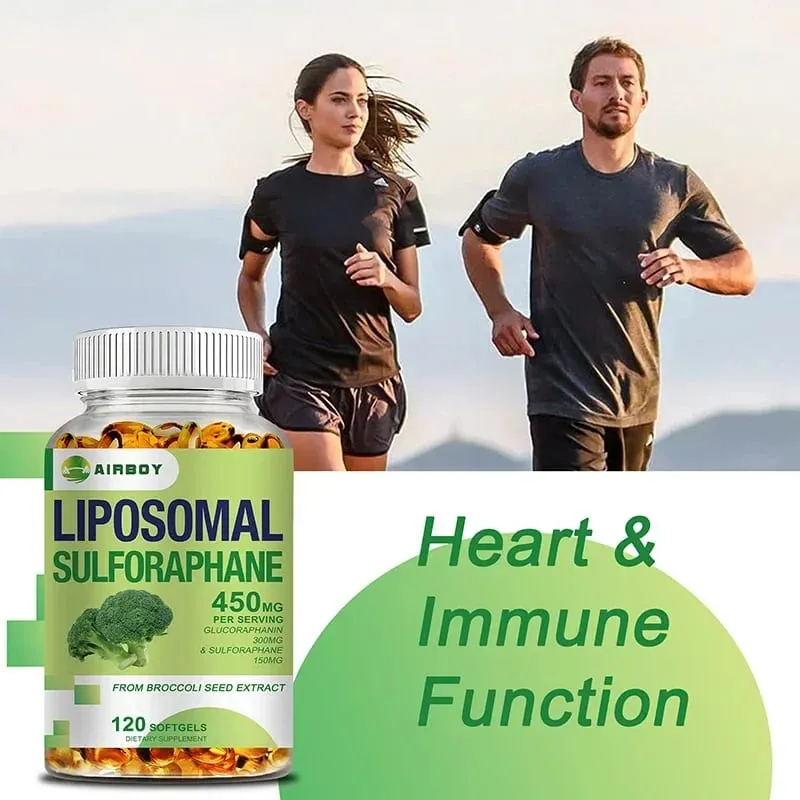 Liposomal Sulforaphane 450mg - Antioxidant Heart Supplement Immunity BoostingSupplement — image 5