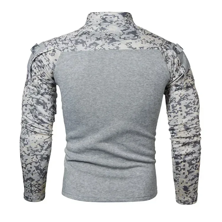 New Pullovers Outdoor Sweatshirt Men Casual Slim Uniform Camouflage Hoodie Clothes Jogging Sweatshirts Long Sleeve Tops — image 10